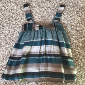 Thick strap float tank top with a tie back 🍃